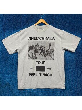 Nine Inch Nails Peel It Back Tour Rock T-Shirt Size Extra Large